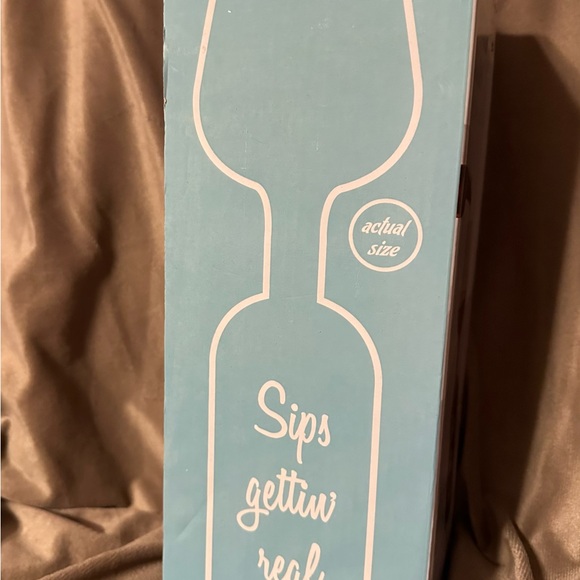 Way to Celebrate Wine Bottle Glass, - Picture 4 of 4